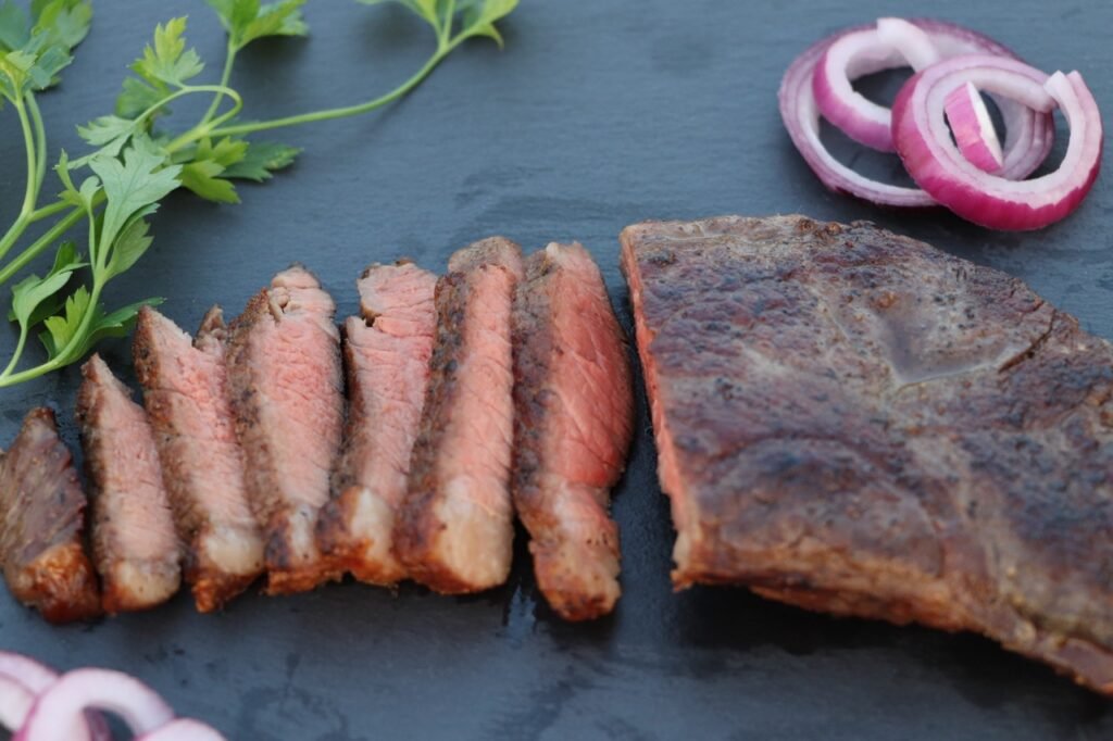 Tilberedning af striploin i airfryer