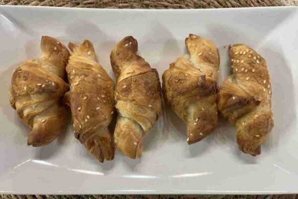 Frosne mini croissanter i airfryer