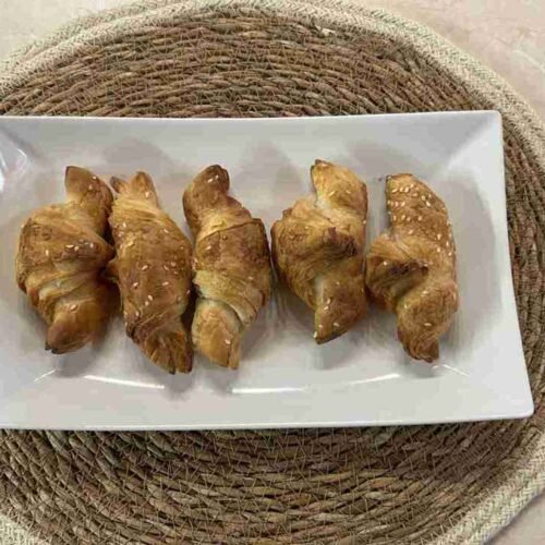 Frosne mini croissanter i airfryer