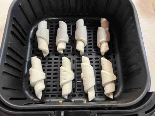 Frosne mini croissanter i airfryer