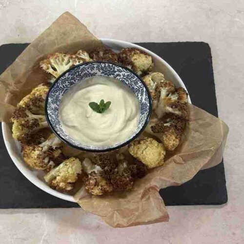 Blomkålsbuketter i airfryer