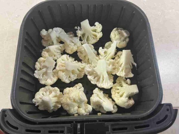 Blomkålsbuketter i airfryer