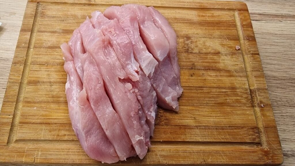 udskæring af kalkunbryst