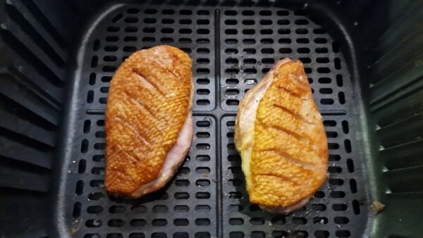 Andebryst i airfryer