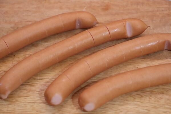 grillpølser i airfryer