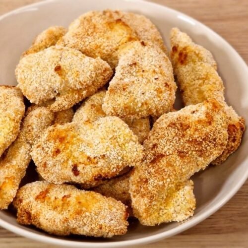 Parmesan-kyllingenuggets i airfryer