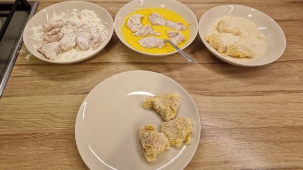 panerede parmesan kyllingenuggets