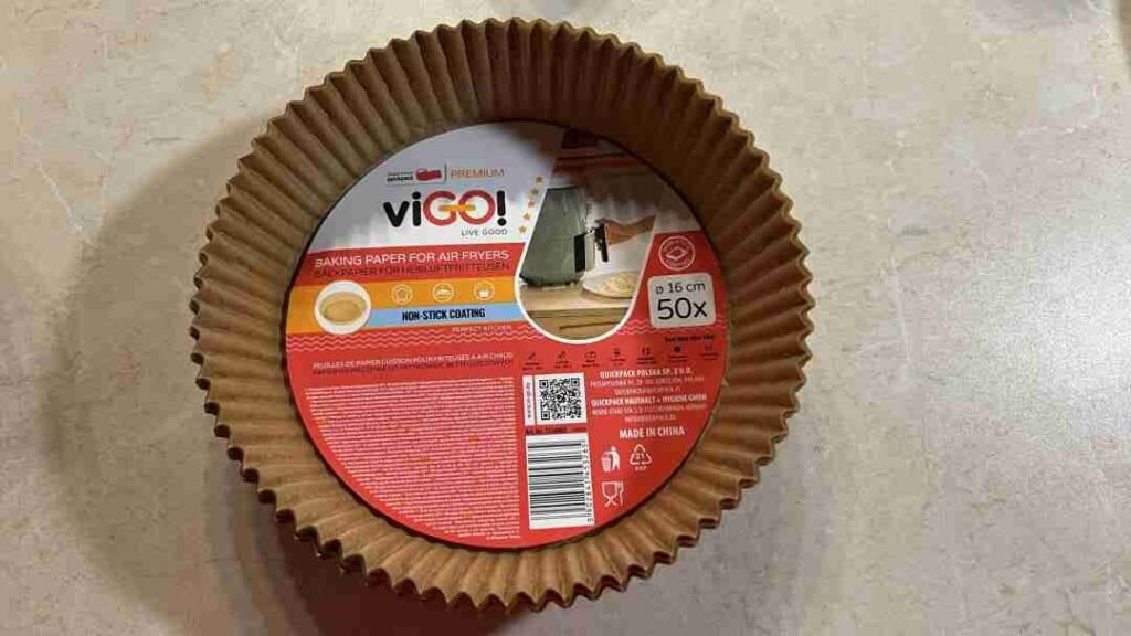 bagepapir til airfryer